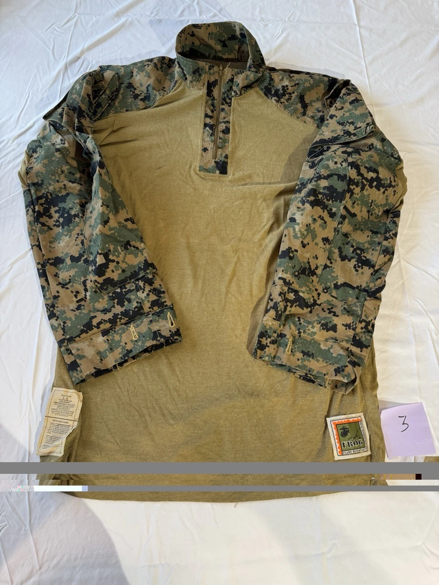 ウッドランドマーパットFROG M-L 米軍実物 USMC 海兵隊 ウッドランド マーパット FROG コンバットシャツ