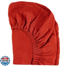 Giggli Babyz Muslin Bassinet Sheets: Fitted Bassinet Sheet for Baby Girl and