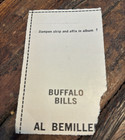 Al Bemiller 1962 Salada Coin Glendale Stamp Buffalo Bills Syracuse Football — photo 6