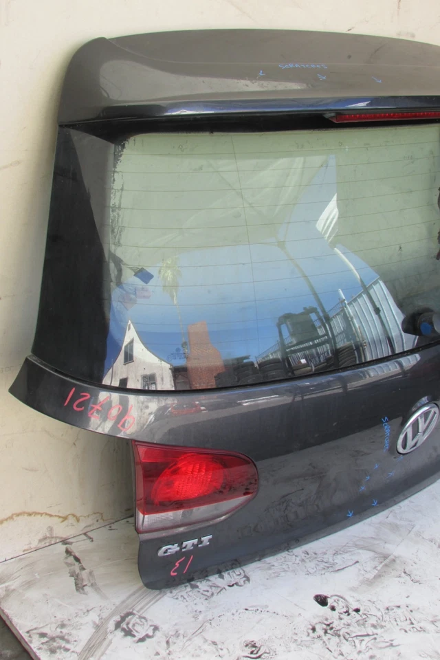 Volkswagen VW GTI 2010-2014 Golf hatchback 2,0 L puerta trasera maletero tapa puerta levadiza Foto 3 de 4