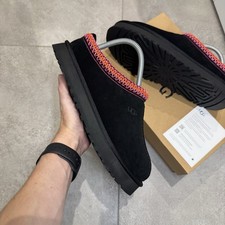 UGG Tazz Slippers - Black / Orange - UK5 - 100% Authentic - Fast Shipping