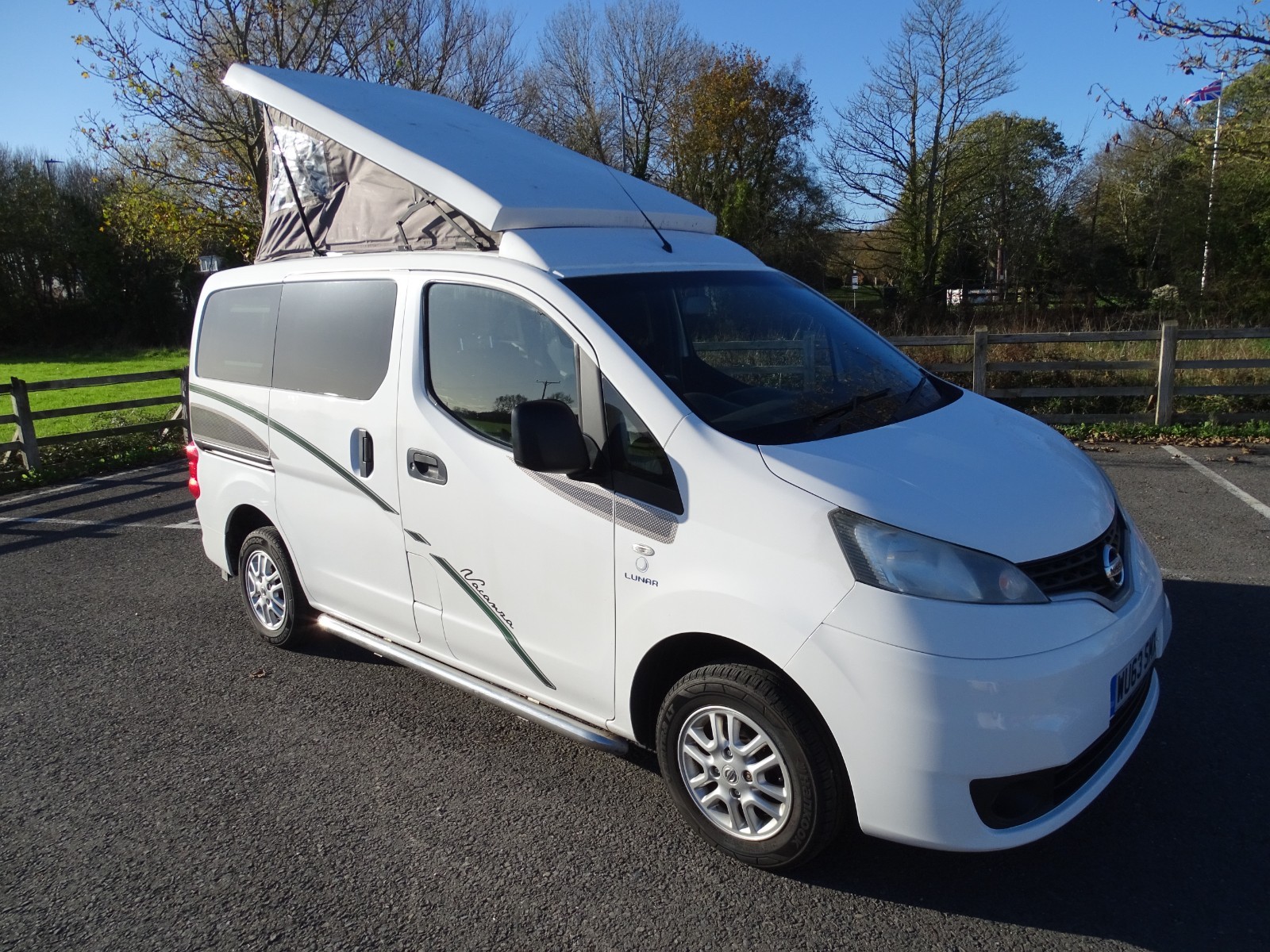2013 Lunar Vacanza Pop Top Leisure Camper Van Motorhome 2 Berth