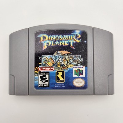 Dinosaur Planet - Nintendo 64 - Tested & Working, Requires Expansion Pak