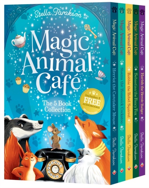 Magic Animal Cafe 5 book box set by Stella TaraksonFabiana At (PB 2023) - Image 5