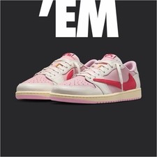 Air Jordan 1 Low x Travis Scott Tropical pink...
