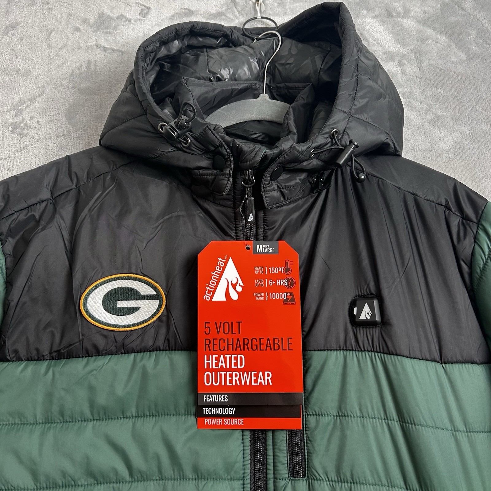 Giacca riscaldata Green Bay Packers per uomo foto 2