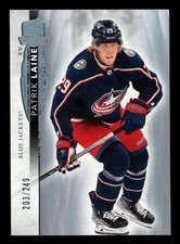 2021-22 Upper Deck The Cup Patrik Laine /249 Columbus Blue Jackets Y3782