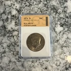 Photo of a 1976-P Kennedy Half Dollar from an eBay listing that sold on Jul 19, 2026