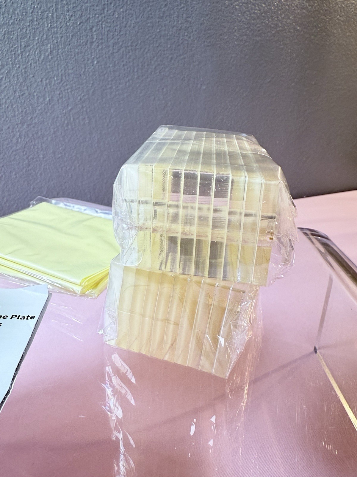 PYD Life 20 PCS Sublimation Acrylic Name Plates Blanks 3" x 1.25" for Stanley