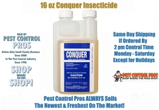 16 oz Conquer Residual Insecticide Insect Control Fleas Ticks Roaches Beetles