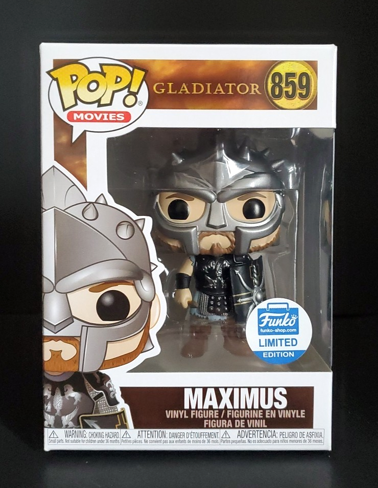 Funko Pop! Movies Gladiator Maximus w/ Helmet Funko Shop Exclusive
