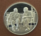 STERLING SILVER ROUND .925  - THE FRANKLIN MINT - THE MEDALLIC YEARBOOK 1974