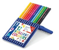 Staedtler® 157SB12 Ergo Soft® 157 Farbstift - 3 Mm, Box Mit 12 Farben