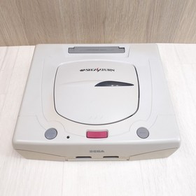 Sega Saturn Console Japanese White HST-3220 Bundle with 3 Games & 1 Controller