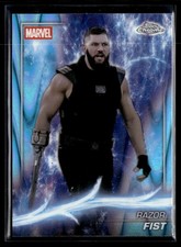 2025 Topps Chrome Marvel Phase Four Raywave Refractor #116 Razor Fist