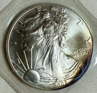 2002 Liberty Eagle Silver Dollar Coin 1 Oz.999 Fine Silver Uncirculated Ungraded