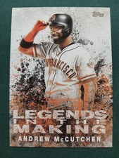 2018 Topps Legends in the Making Andrew McCutchen #LITM-20 NM Free Shipping