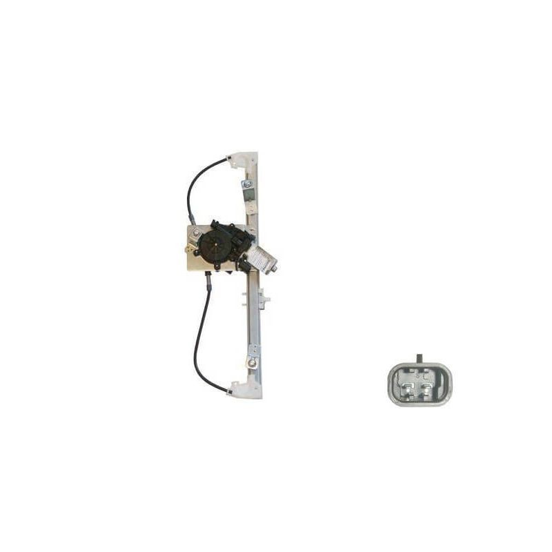 Lève-vitre électrique avant droit premium avec moteur 2 broches pour Fiat Punto II