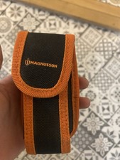 Magnusson Tool Pouch Holder Belt Clip Case Black/Orange (Used)