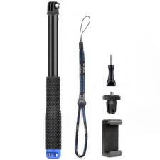 46''Alumium Waterproof Selfie Stick with 1/4 Thread Hole Underwater Pole Hand...