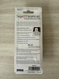 Sega Dreamcast VMU Visual Memory Unit - Gray MK-50120 Sealed NIB New !