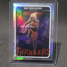 Panini 2025 Rookies & Stars Thrillers Prizm Matthew Golden Packers Rookie #15