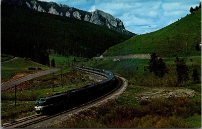 #ad #ad Vista Dome North Coast Limited Northern Pacific Railway Route Rockies Postcard $5.49