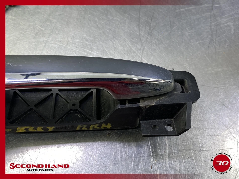 Manija de puerta cromada exterior trasera derecha Ford Flex 2009-2012 RR RH OEM Foto 2 de 4