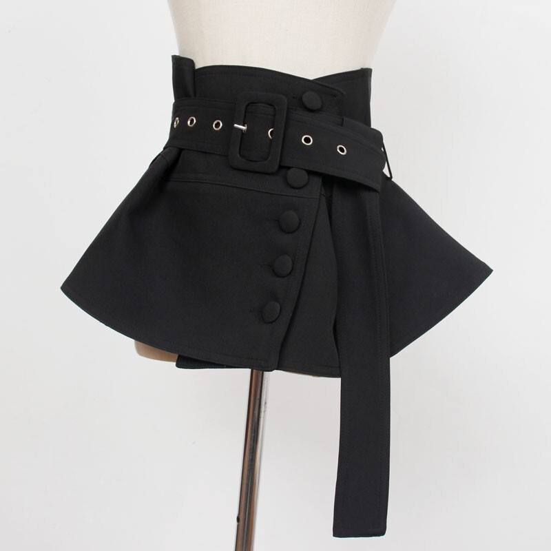 black wide belt for dress