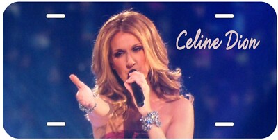 Celine Dion Aluminum Novelty  Car License Plate
