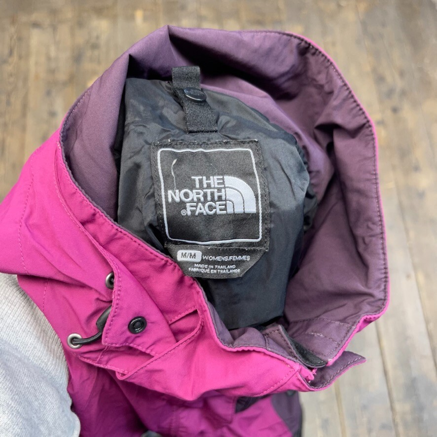 The North Face Rain Jacket Y2K Hyvent Hiking Coat, Purple, Womens Medium image 10