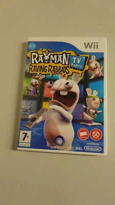 RAYMAN RAVING RABBIDS  TV-Party   (Nintendo Wii) OVP  mit   Anleitung - Bild 1 von 4