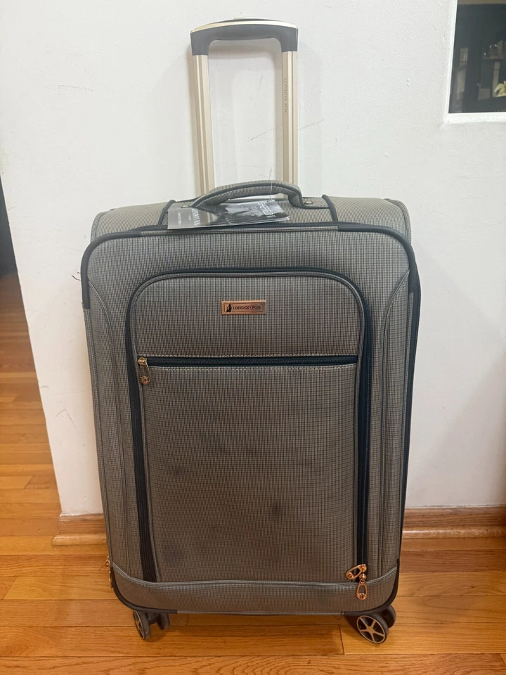 Mala de Bagagem Macia Giratória Expansível LONDON FOG Sheffield II 25" - Imagem 2 de 4