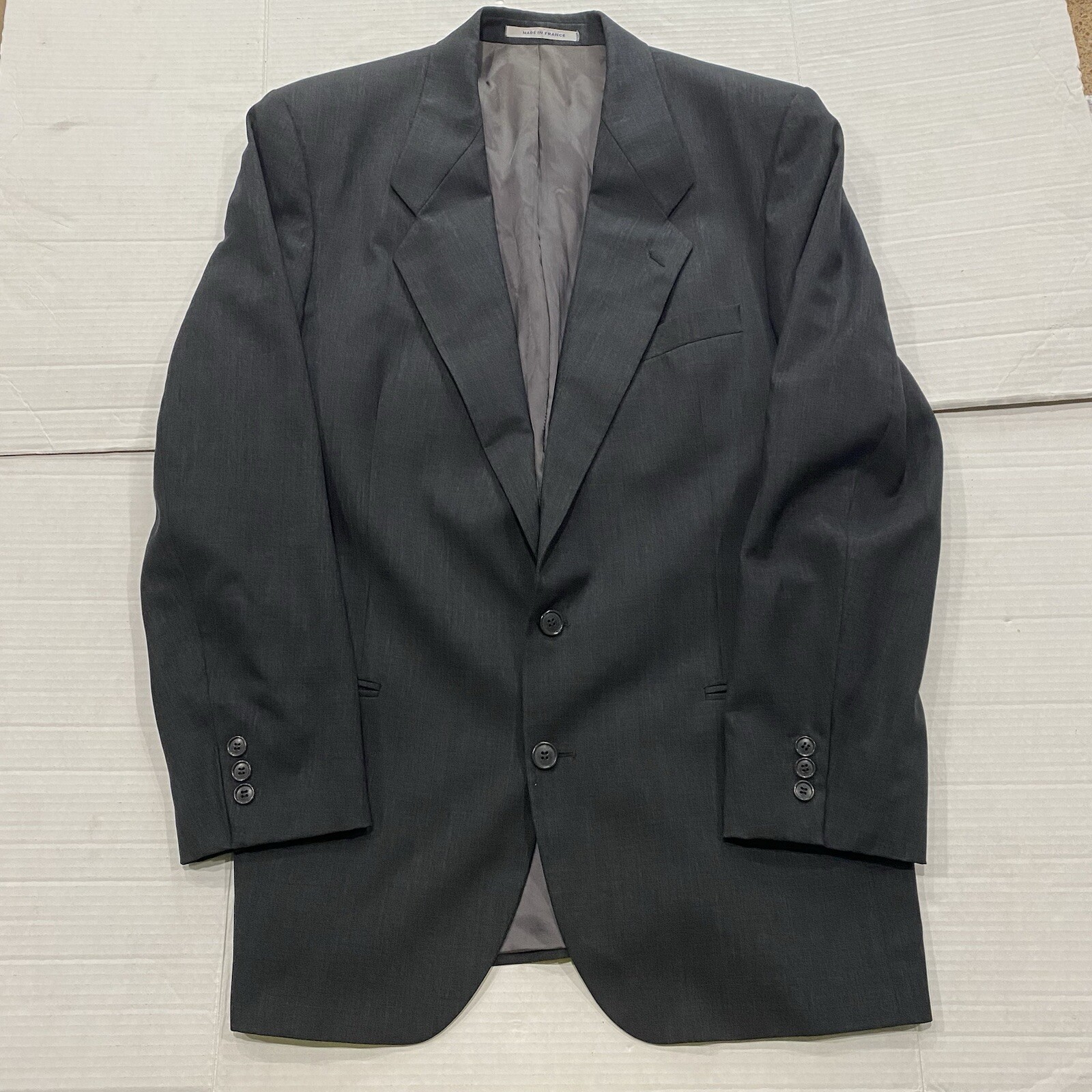 Giacca tuta uomo vintage Yves Saint Laurent blazer lana designer YSL