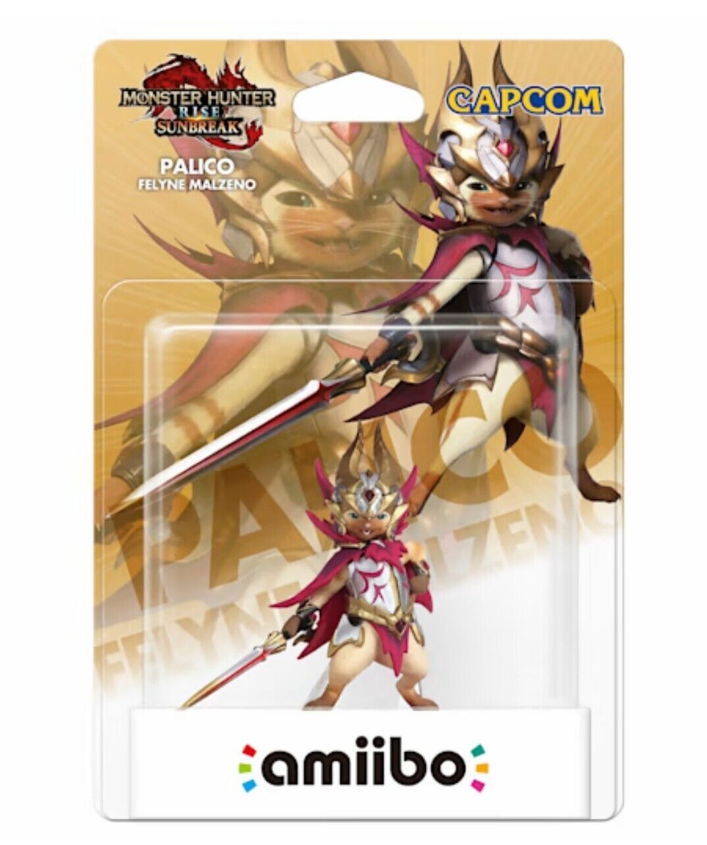 Nintendo Amiibo Monster Hunter Rise Sunbreak Felyne Malzeno
