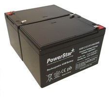 2 Pack 12V 12AH FITS REPLACES- UB12150F2 12V 15AH Battery - NEW 