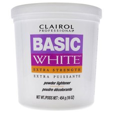 2 Pack Basic White Powder Lighteners by Clairol for Unisex - 16 oz Lightener