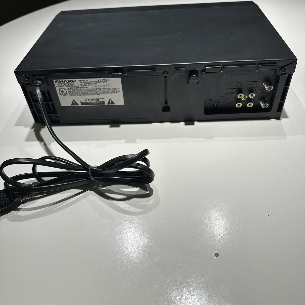 テレビ SHARP G-CODE / 19MICRON HEADS VT-14FJ3 Sharp VC-A400U VHS Player VCR 4 Head 19 Micron Heads No