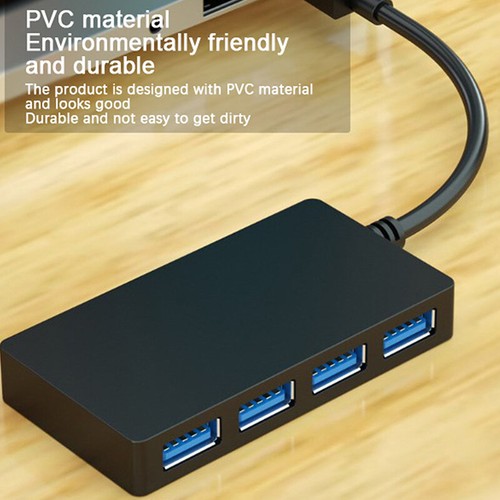 USB Hub USB 3.0 4 Port Type C HUB High Speed Data cable Convertor Adapter - Afbeelding 7 van 14