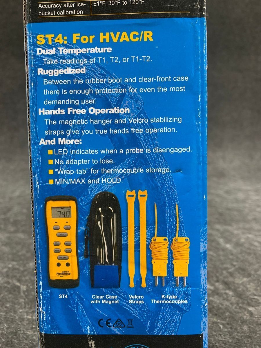 FILEDPIECE ST4 H26668 DualTemperature Digital Thermometer