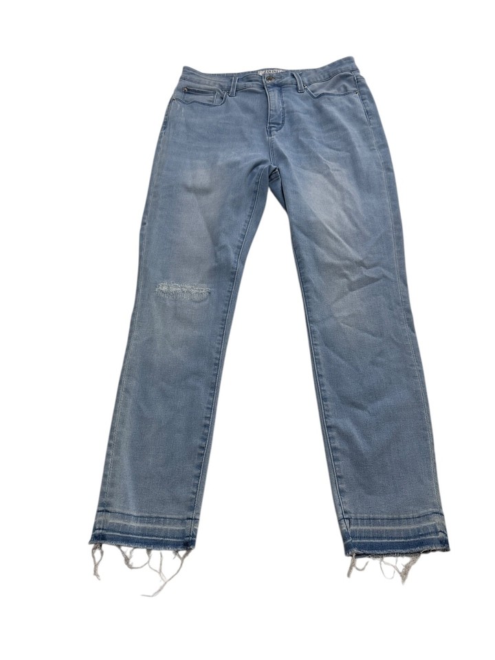 JEANSWEST High Waist Skinny Cropped Jeans Women's size 12 Good condition