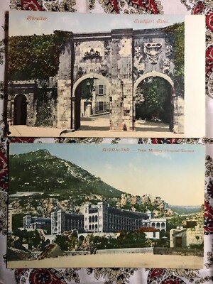 7 Gibraltar Postcards