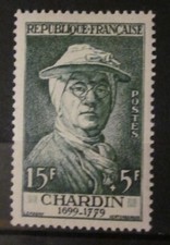 Timbre neuf France * -  YT 1069 - Chardin 1956