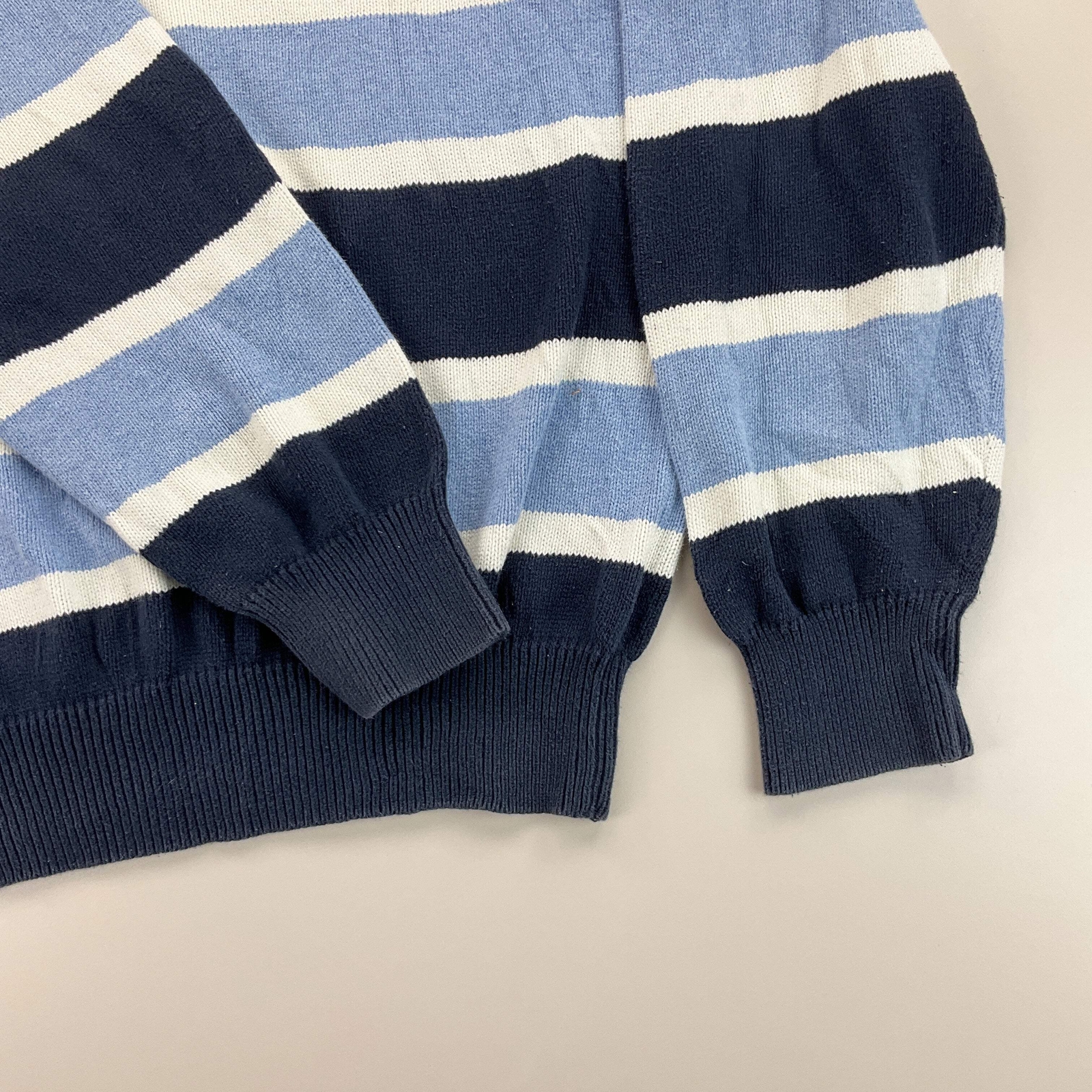 Modern Nautica Striped Pullover Basic Sweatshirt … - image 2