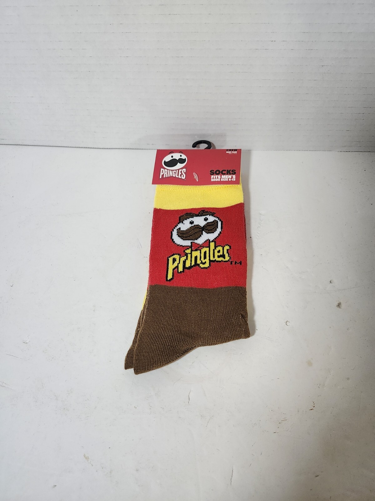 Pringles Crew Socks Size 6-12 Kellogg's-image