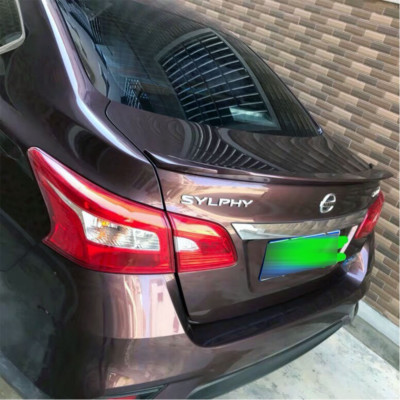 Spoiler Posteriore Ducktail in ABS Nero Lucido per Nissan Skyline R34
