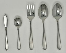 Oneida Satin Flight 5 Piece Serving Set - Frosted Handle
