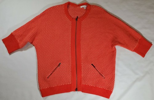 CAbi Style 195 Orange Cocoon Sweater 