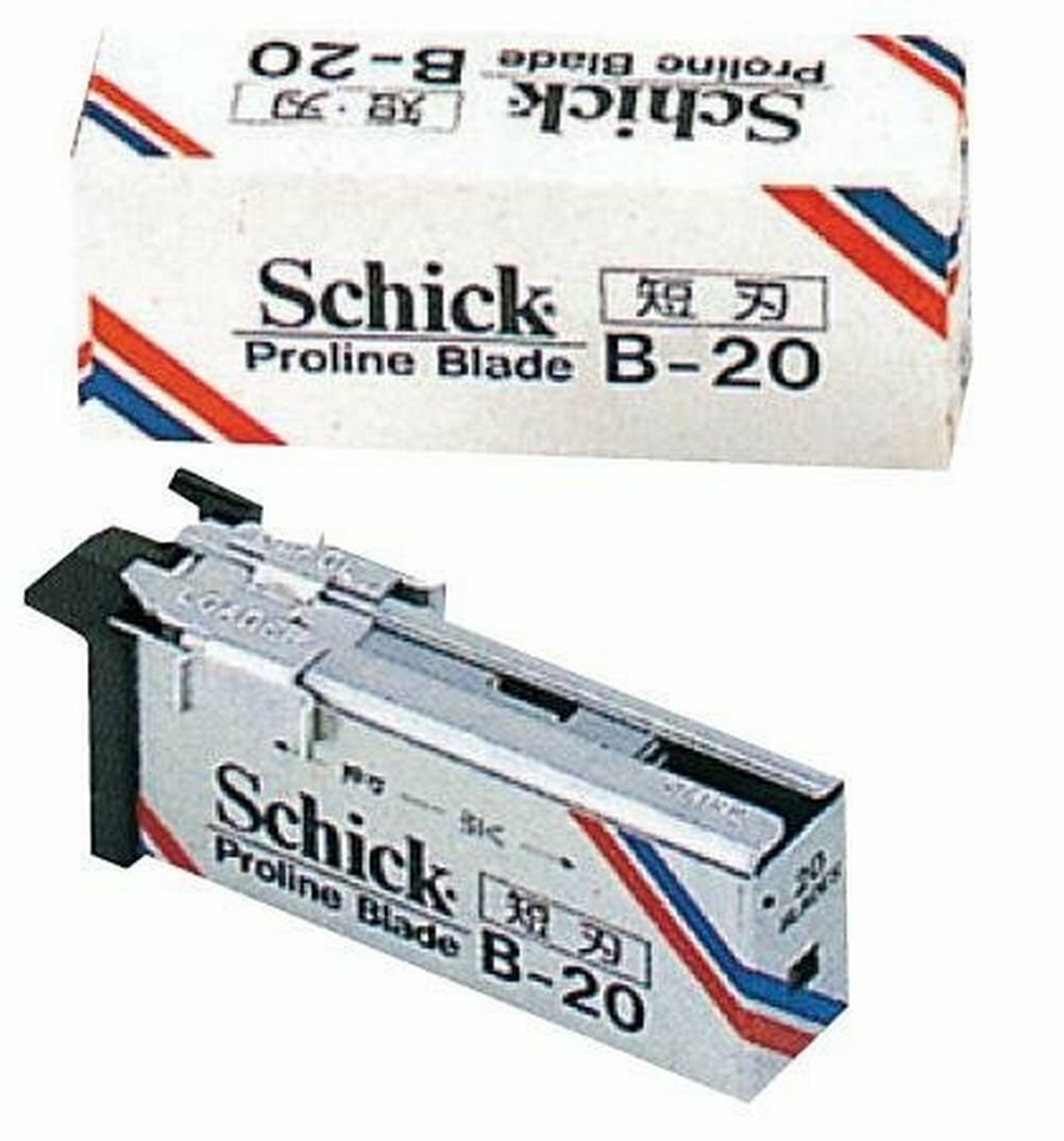 Schick Proline Blade 20×10set 200pcs B-20 from JAPAN F/S NEW | eBay