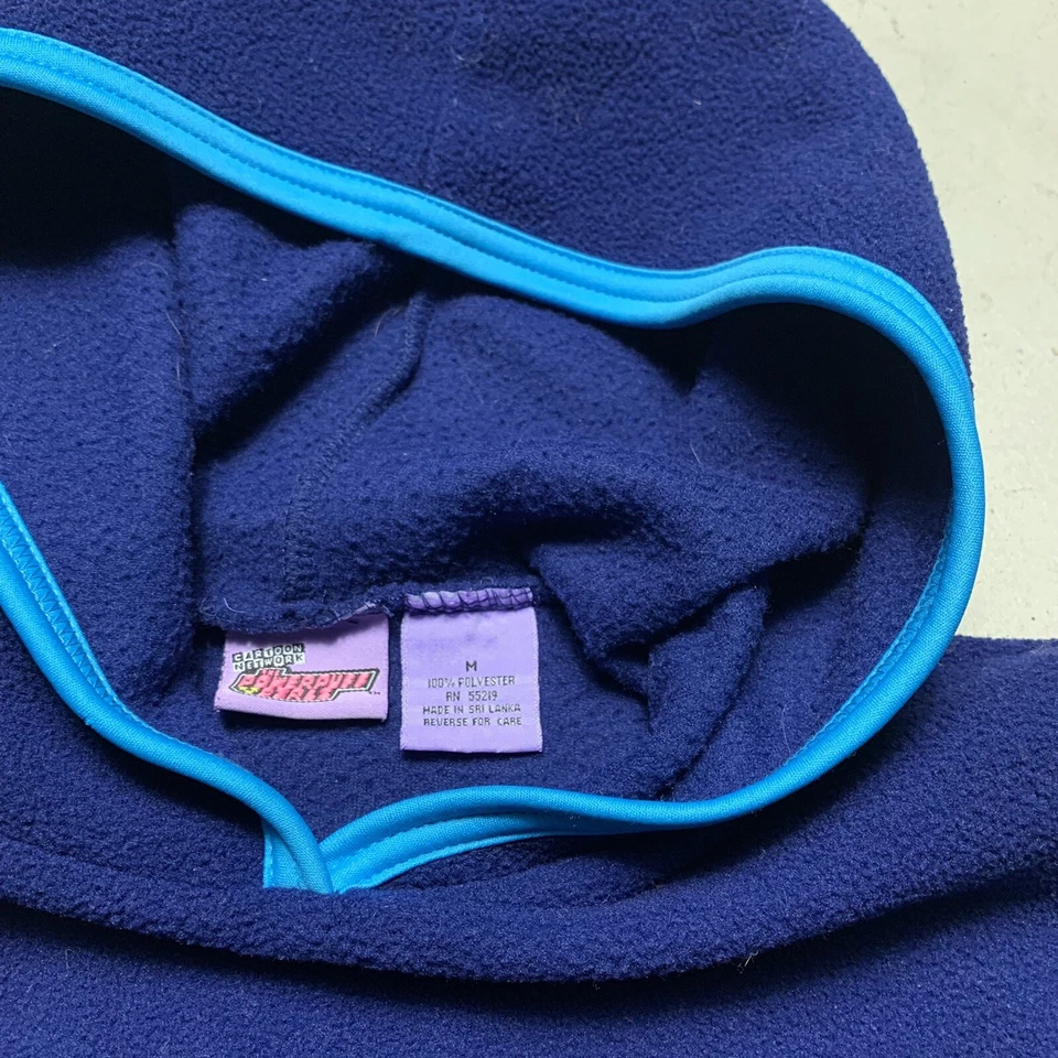Sudadera con Capucha Pullover de Vellón para Niñas Superpoderosas Dibujos Animados Programa de TV De Colección Niñas M Foto 3 de 4